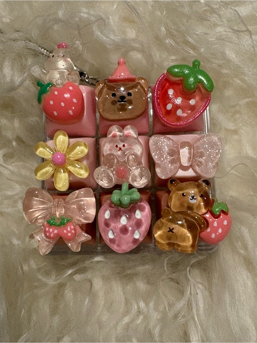 Charm Clicker Keychain